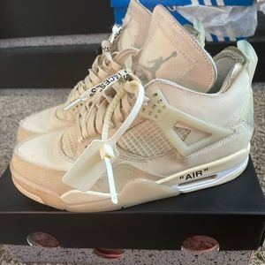 jordan off white 4 sail size 10